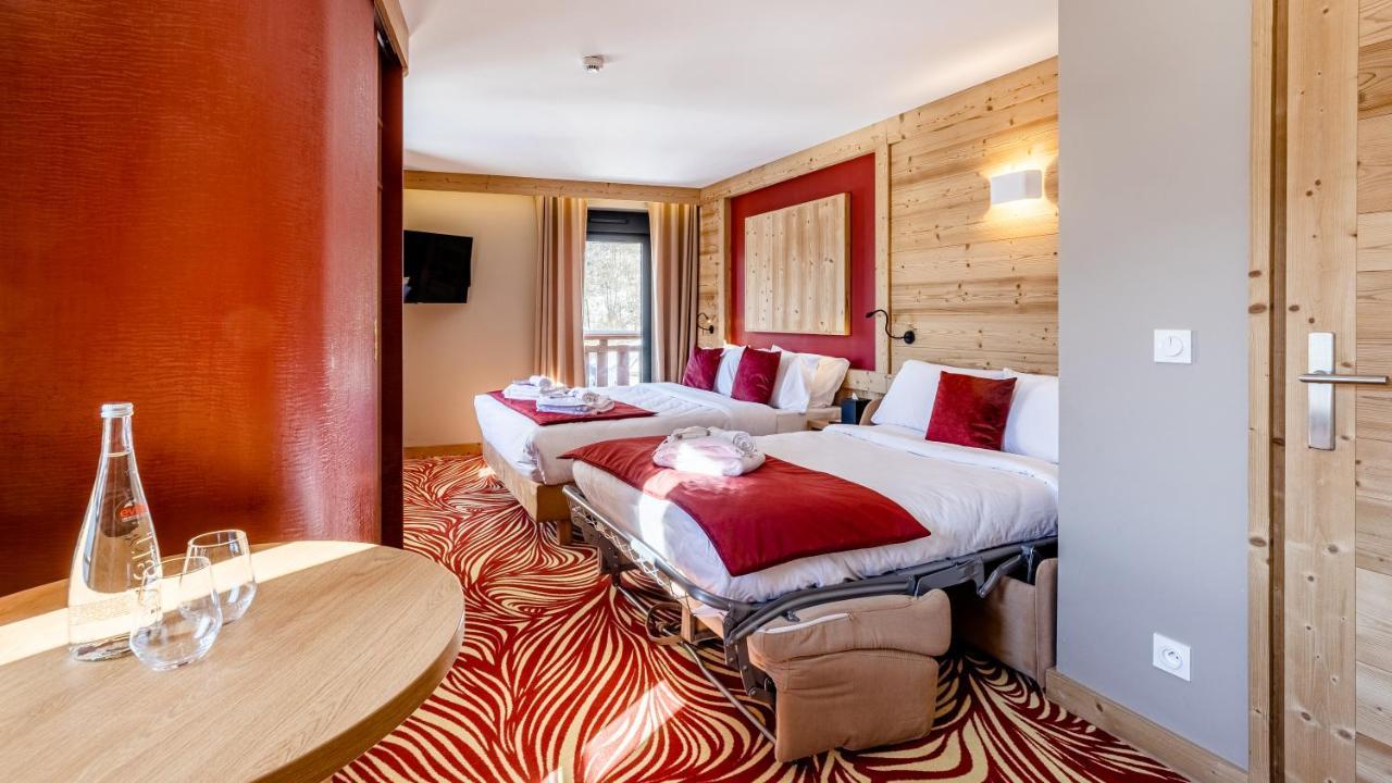Madame Vacances Hotel Les Cimes Vaujany Exterior photo